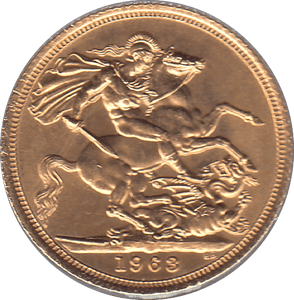 1963 GOLD SOVEREIGN ( UNC ) - Sovereign - Cambridgeshire Coins