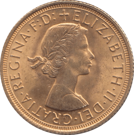 1963 GOLD SOVEREIGN ( UNC ) - Sovereign - Cambridgeshire Coins