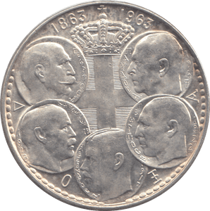1963 GREECE SILVER 30 DRACHMAI - WORLD COINS - Cambridgeshire Coins