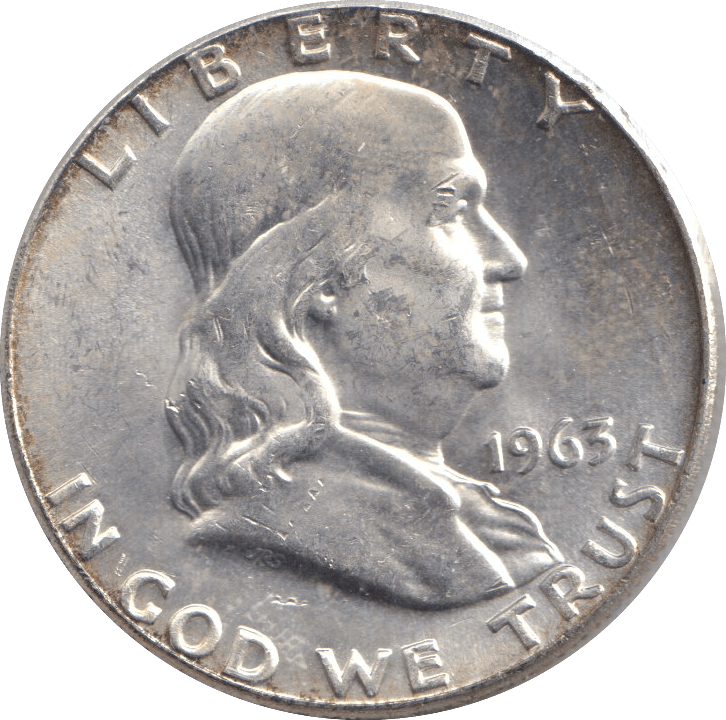 1963 HALF DOLLAR USA - WORLD COINS - Cambridgeshire Coins