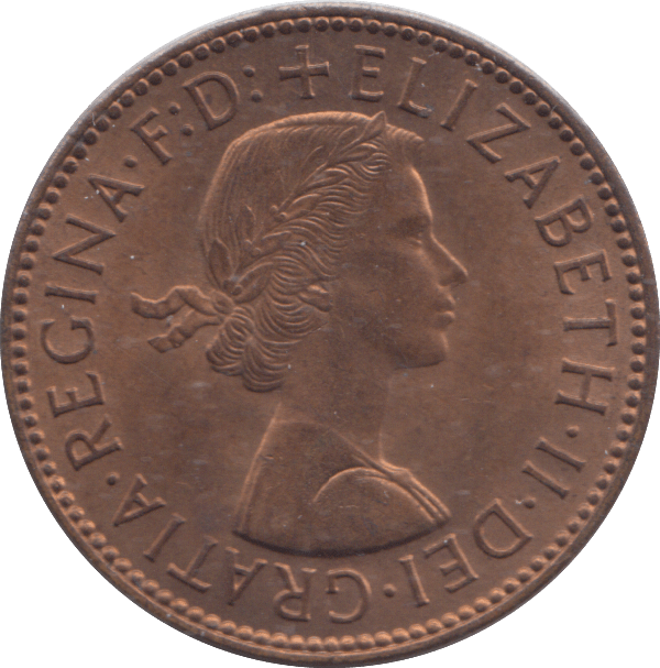 1963 HALF PENNY ( UNC ) - HALFPENNY - Cambridgeshire Coins