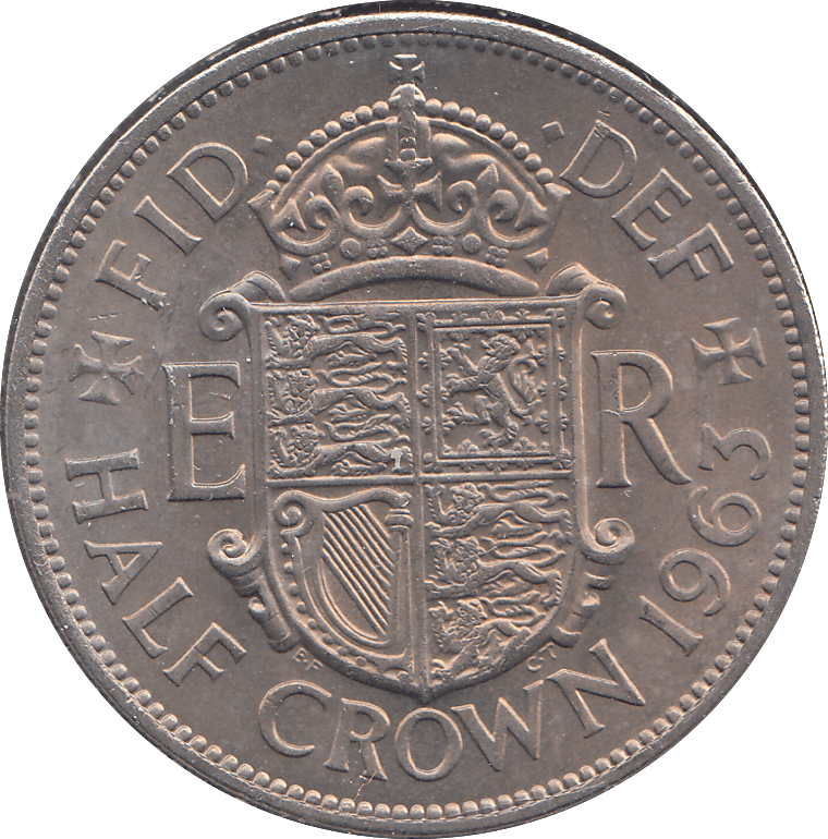 1963 HALFCROWN ( UNC ) - HALFCROWN - Cambridgeshire Coins