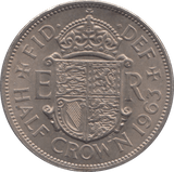 1963 HALFCROWN ( UNC ) - HALFCROWN - Cambridgeshire Coins