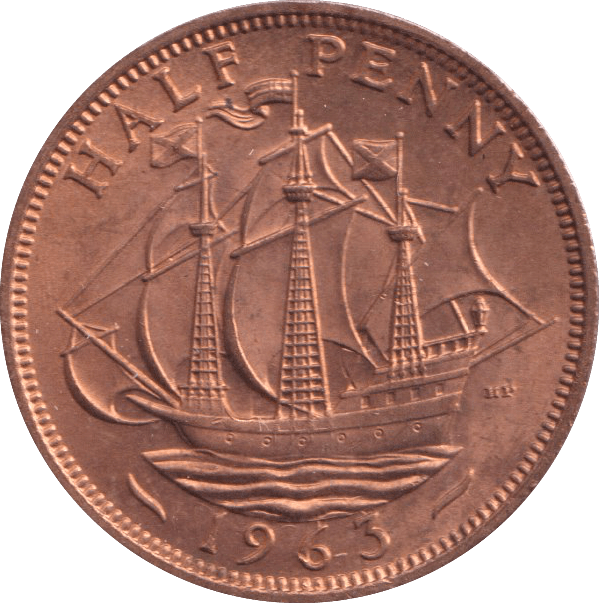 1963 HALFPENNY ( BU ) - HALFPENNY - Cambridgeshire Coins