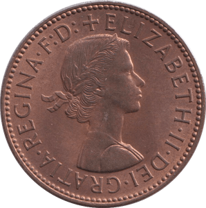 1963 HALFPENNY ( UNC ) - HALFPENNY - Cambridgeshire Coins