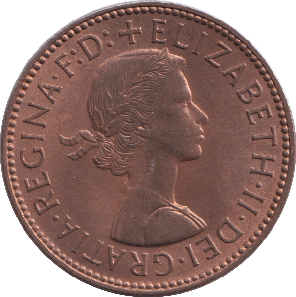1963 HALFPENNY ( UNC ) - HALFPENNY - Cambridgeshire Coins
