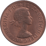 1963 HALFPENNY ( UNC ) - HALFPENNY - Cambridgeshire Coins