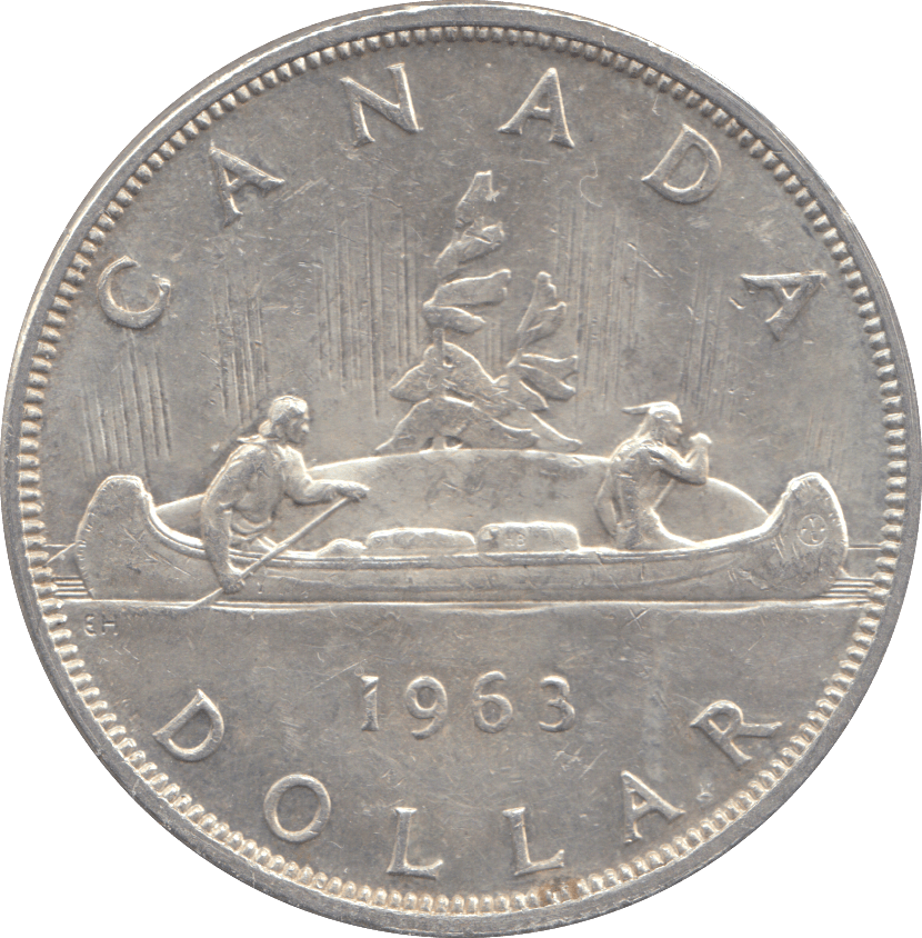 1963 ONE DOLLAR CANADA - WORLD COINS - Cambridgeshire Coins