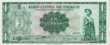 1963 PARAGUAY GUARANI BANKNOTE REF-1682 - WORLD BANKNOTES - Cambridgeshire Coins