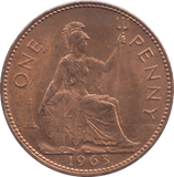 1963 PENNY ( BU ) - PENNY - Cambridgeshire Coins