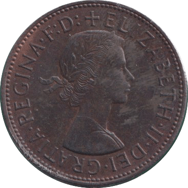 1963 PENNY ( UNC ) - PENNY - Cambridgeshire Coins