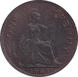 1963 PENNY ( UNC ) - PENNY - Cambridgeshire Coins