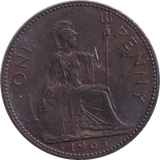 1963 PENNY ( VF ) - PENNY - Cambridgeshire Coins