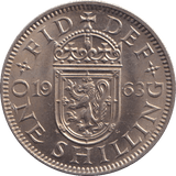 1963 SCOTTISH SHILLING ( UNC ) - SHILLING - Cambridgeshire Coins