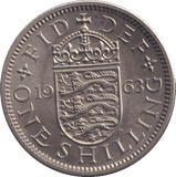 1963 SHILLING ( UNC ) - SHILLING - Cambridgeshire Coins