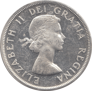 1963 SILVER DOLLAR CANADA - SILVER WORLD COINS - Cambridgeshire Coins