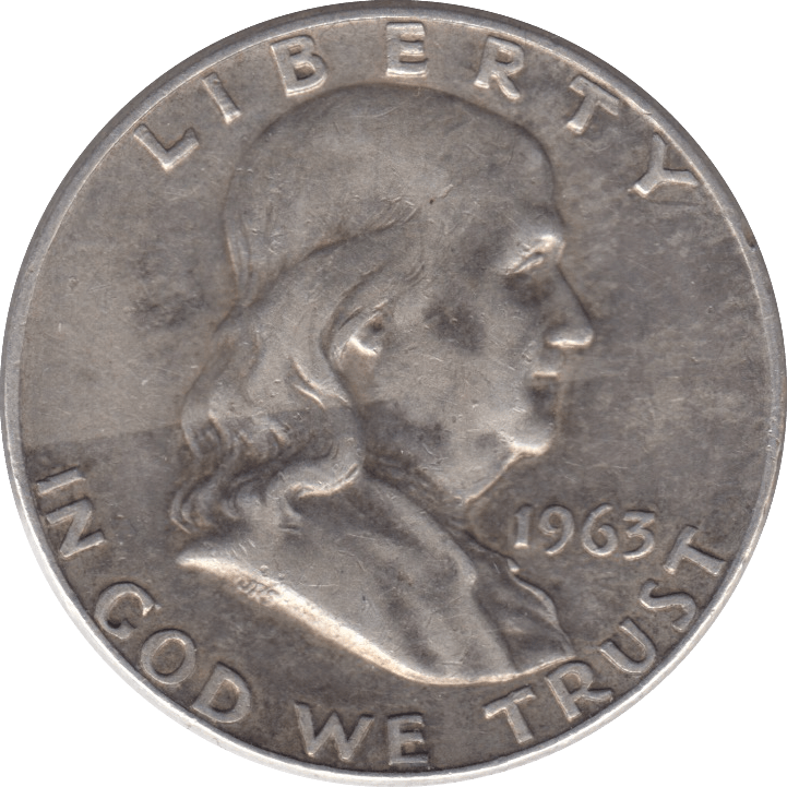 1963 SILVER HALF DOLLAR USA - SILVER WORLD COINS - Cambridgeshire Coins