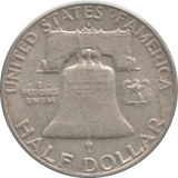 1963 SILVER HALF DOLLAR USA - SILVER WORLD COINS - Cambridgeshire Coins