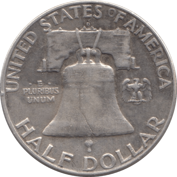 1963 SILVER HALF DOLLAR USA - SILVER WORLD COINS - Cambridgeshire Coins