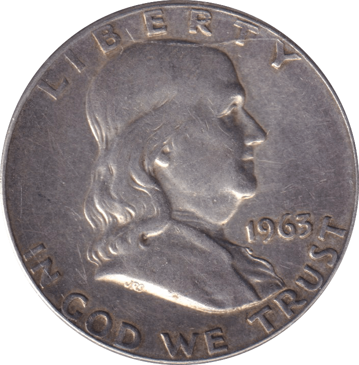 1963 SILVER HALF DOLLAR USA - SILVER WORLD COINS - Cambridgeshire Coins