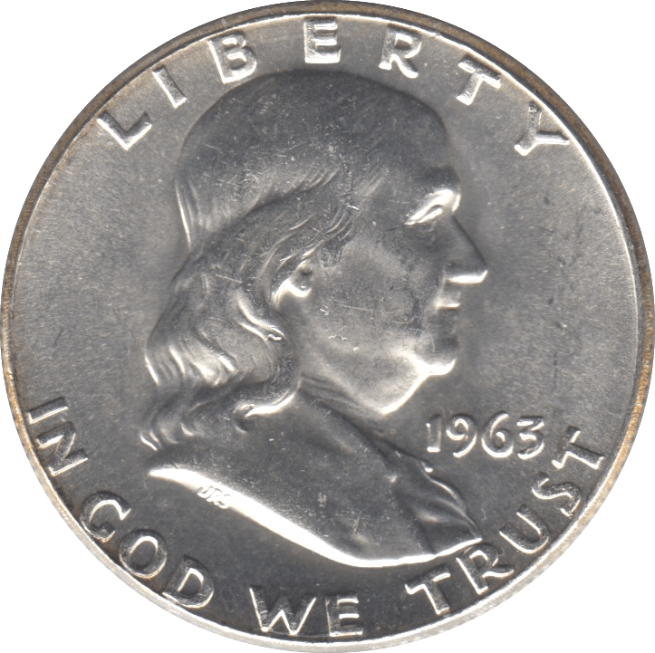 1963 SILVER HALF DOLLAR USA - SILVER WORLD COINS - Cambridgeshire Coins