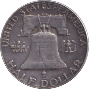 1963 SILVER HALF DOLLAR USA - SILVER WORLD COINS - Cambridgeshire Coins