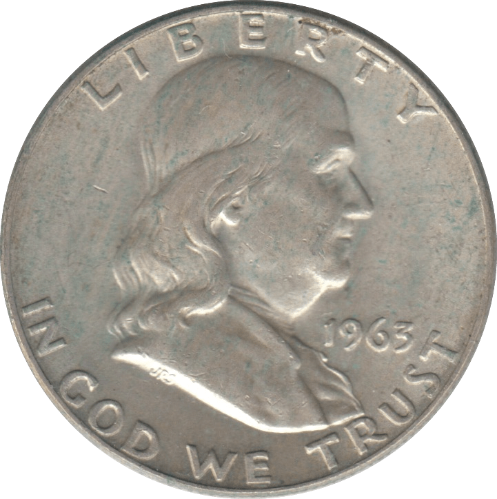 1963 SILVER HALF DOLLAR USA - SILVER WORLD COINS - Cambridgeshire Coins