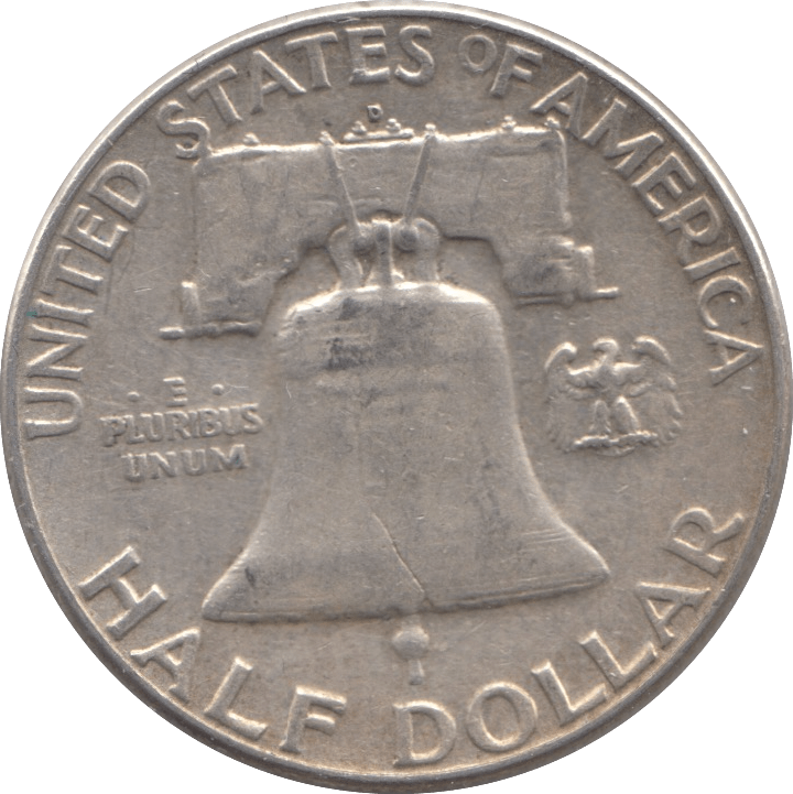 1963 SILVER HALF DOLLAR USA - SILVER WORLD COINS - Cambridgeshire Coins