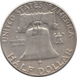 1963 SILVER HALF DOLLAR USA - SILVER WORLD COINS - Cambridgeshire Coins