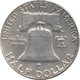 1963 SILVER HALF DOLLAR USA - SILVER WORLD COINS - Cambridgeshire Coins