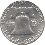 1963 SILVER HALF DOLLAR USA - SILVER WORLD COINS - Cambridgeshire Coins