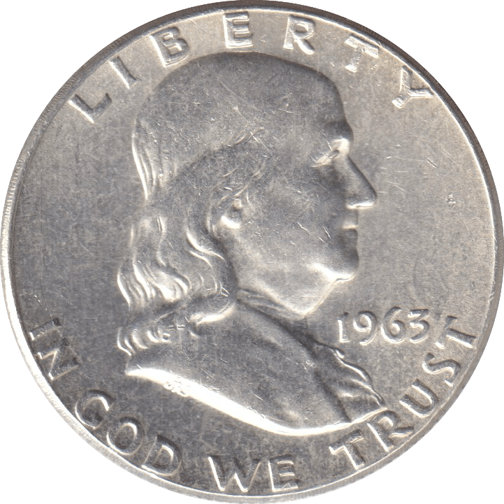 1963 SILVER HALF DOLLAR - WORLD COINS - Cambridgeshire Coins