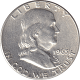 1963 SILVER HALF DOLLAR - WORLD COINS - Cambridgeshire Coins