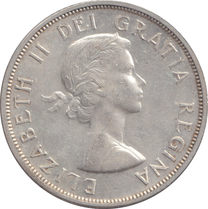 1963 SILVER ONE DOLLAR CANADA - SILVER WORLD COINS - Cambridgeshire Coins