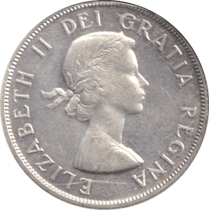 1963 SILVER ONE DOLLAR CANADA - SILVER WORLD COINS - Cambridgeshire Coins