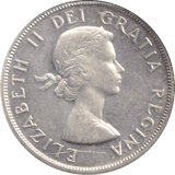 1963 SILVER ONE DOLLAR CANADA - SILVER WORLD COINS - Cambridgeshire Coins