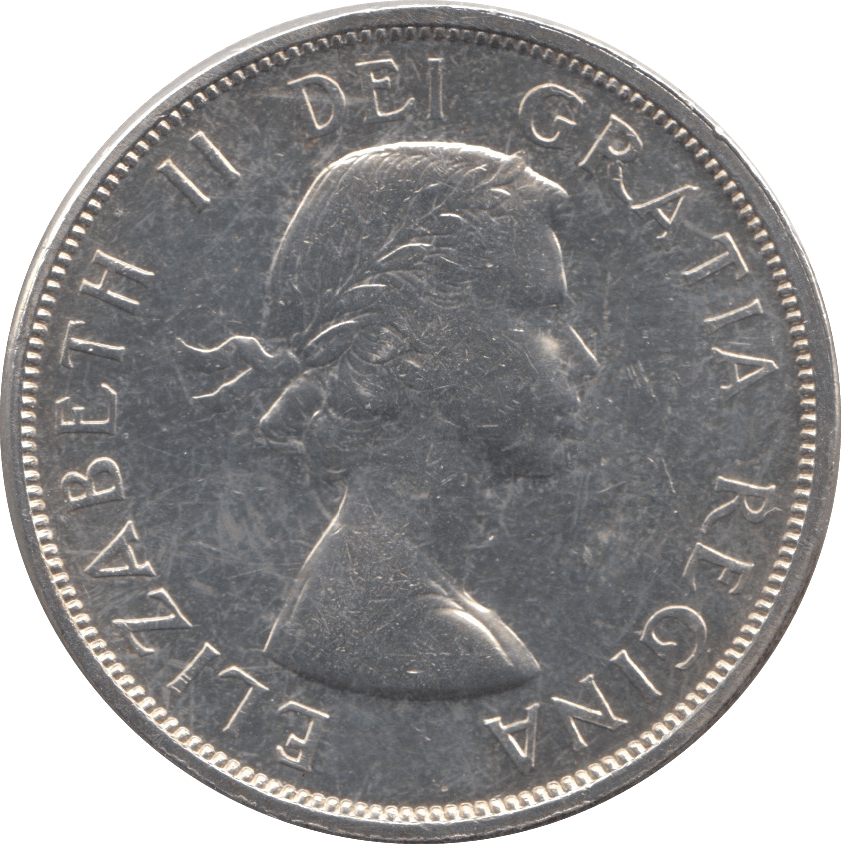 1963 SILVER ONE DOLLAR CANADA - SILVER WORLD COINS - Cambridgeshire Coins