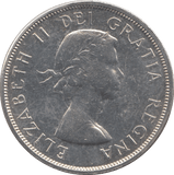 1963 SILVER ONE DOLLAR CANADA - SILVER WORLD COINS - Cambridgeshire Coins
