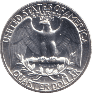 1963 SILVER QUARTER DOLLAR USA - SILVER WORLD COINS - Cambridgeshire Coins