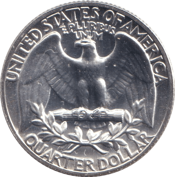 1963 SILVER QUARTER DOLLAR USA - SILVER WORLD COINS - Cambridgeshire Coins