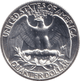 1963 SILVER QUARTER DOLLAR USA - SILVER WORLD COINS - Cambridgeshire Coins