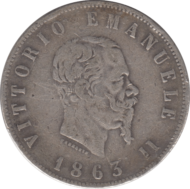 1963 SILVER TWO LIRA ITALY - SILVER WORLD COINS - Cambridgeshire Coins