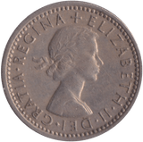 1963 SIXPENCE ( GVF ) - SIXPENCE - Cambridgeshire Coins