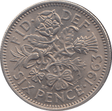 1963 SIXPENCE ( UNC ) - WORLD COINS - Cambridgeshire Coins