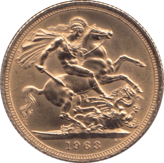 1963 SOVEREIGN ( UNC ) - Sovereign - Cambridgeshire Coins