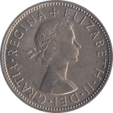 1963 TWO SHILLINGS ( UNC ) - TWO SHILLINGS - Cambridgeshire Coins