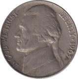 1963 USA FIVE CENTS - WORLD COINS - Cambridgeshire Coins