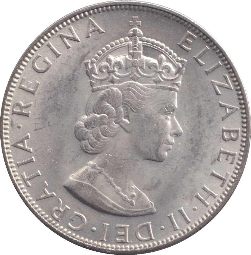 1964 BERMUDA SILVER CROWN - CROWN - Cambridgeshire Coins