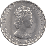 1964 BERMUDA SILVER CROWN - SILVER WORLD COINS - Cambridgeshire Coins