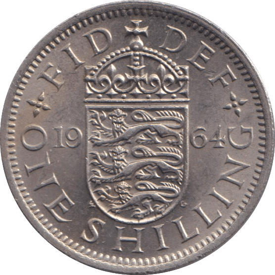 1964 ENGLISH SHILLING ( UNC ) - SHILLING - Cambridgeshire Coins